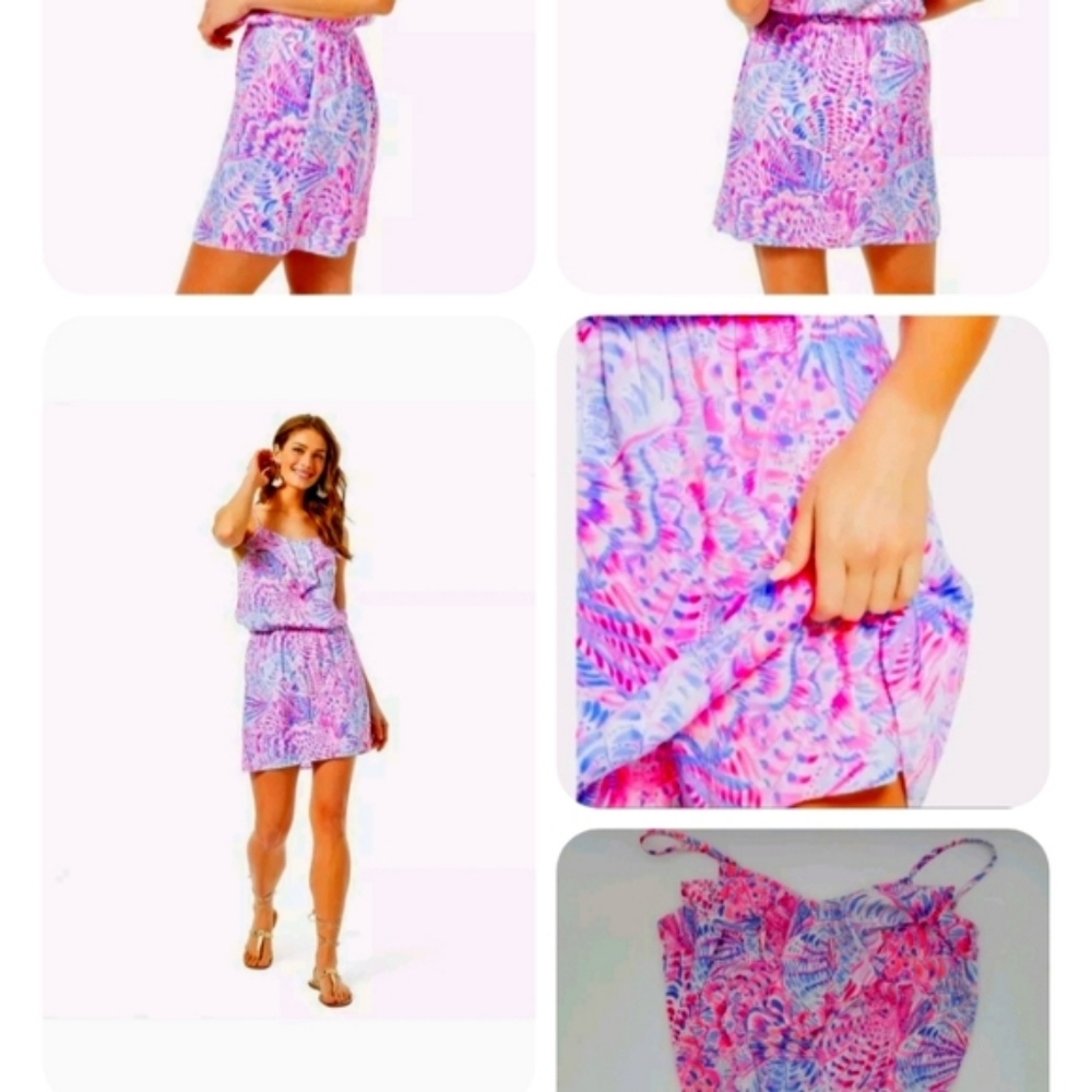 Lilly Pulitzer Zana Romper Size M NWOT